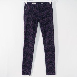 AG Jeans 26R (Act 27.5 x 32) The Legging Floral